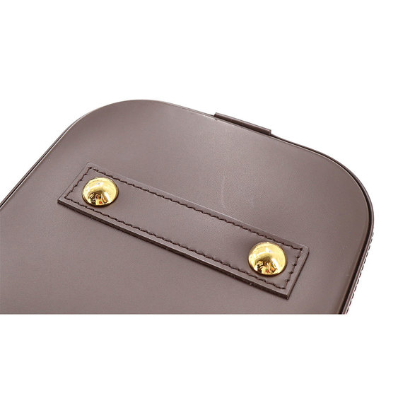 Louis Vuitton Damier Alma PM Hand Bag Ebene Brown - Picture 7 of 8